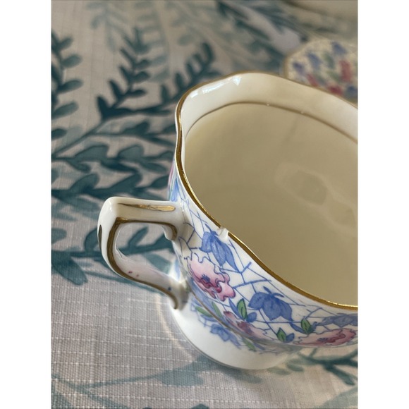 VTG ROSINA Bone China Cup & Saucer Set. Made In England - Picture 6 of 8